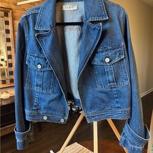 Rave Dark Blue Jean Jacket